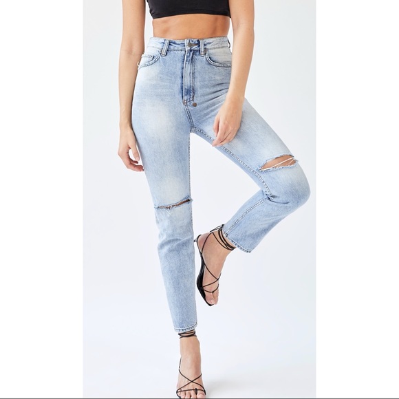 Ksubi Chlo Wasted Mortal Slash High Rise Jeans EUC